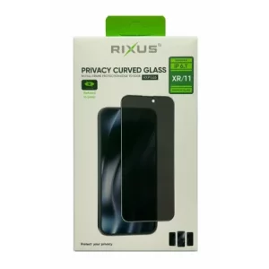 Folie de sticlă pentru iPhone XR / iPhone 11, Rixus 9H, Privacy