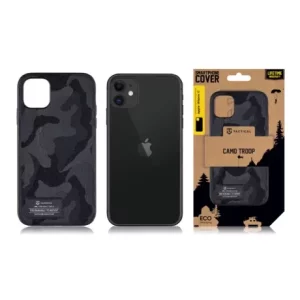 Husă Tactical Camo Troop pentru iPhone 11 - Negru (Black)