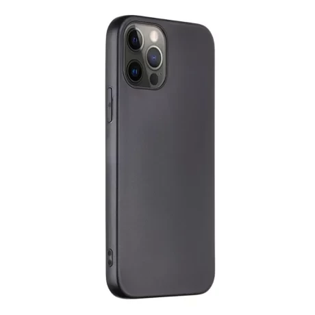 Husă Tactical TPU pentru iPhone 12/12 Pro - Negru (Black)