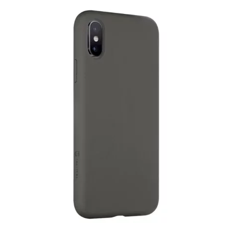 Husă Tactical Velvet Smoothie pentru iPhone X/Xs - Gri (Bazooka)