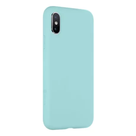 Husă Tactical Velvet Smoothie pentru iPhone X/Xs - Albastru (Maldives)