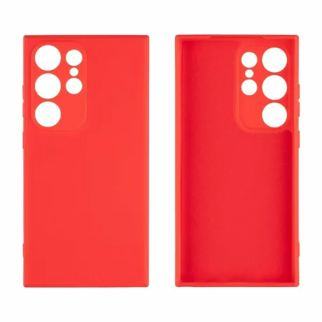 Husa Samsung Galaxy S24 Ultra TPU Rosu Mat (Red)