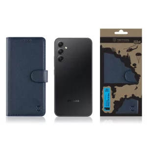 Husă Flip Tactical pentru Samsung Galaxy A34 5G - Albastru (Blue)