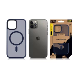 Husă Tactical MagForce (MagSafe) Hyperstealth pentru iPhone 12 / 12 Pro - Albastru Închis (Deep Blue)