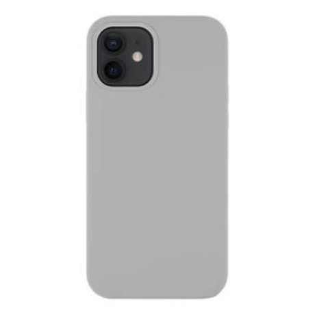 Husă Tactical Velvet Smoothie pentru iPhone 12/12 Pro - Gri (Foggy)