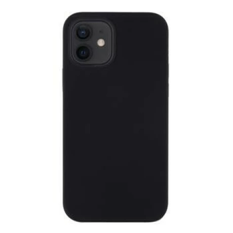 Husă Tactical Velvet Smoothie pentru iPhone 12/12 Pro - Negru (Asphalt)