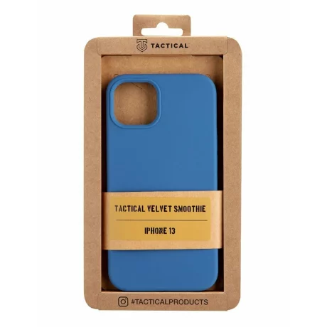 Husă Tactical Velvet Smoothie pentru iPhone 13 - Albastru (Avatar)