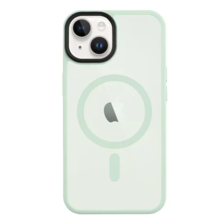 Husă Tactical MagForce (MagSafe) Hyperstealth pentru iPhone 14 - Verde (Beach Green)