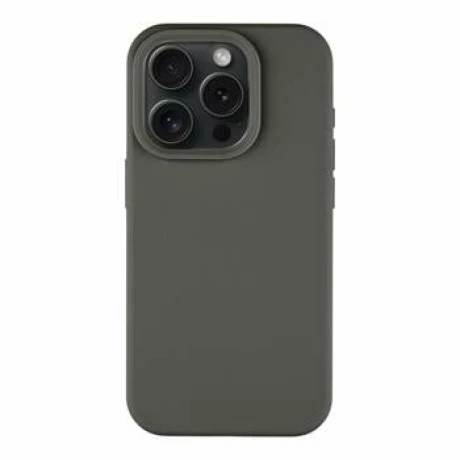 Husă Tactical Velvet Smoothie pentru iPhone 15 Pro - Gri (Bazooka)