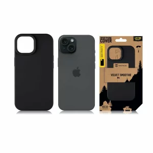 Husă Tactical Velvet Smoothie pentru iPhone 15 - Negru (Asphalt)