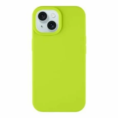 Husă Tactical Velvet Smoothie pentru iPhone 15 - Verde (Avocado)