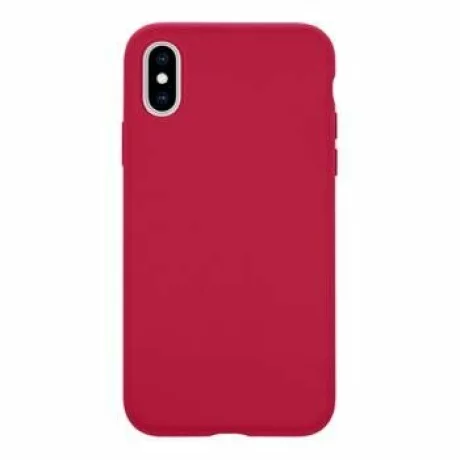 Husă Tactical Velvet Smoothie pentru iPhone X/Xs - Roșu (Sangria)