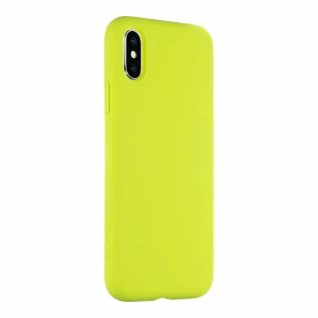 Husă Tactical Velvet Smoothie pentru iPhone X/Xs - Verde (Avocado)