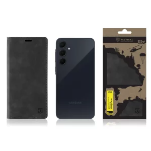 Husă Flip Tactical pentru Samsung Galaxy A35 5G - Negru (Black)