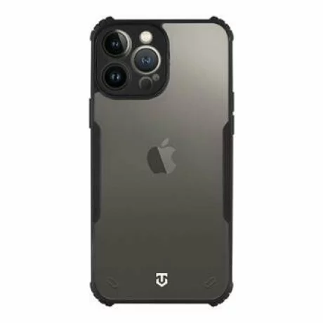 Husă Tactical Quantum Stealth pentru iPhone 13 Pro - Transparent/Negru (Clear/Black)