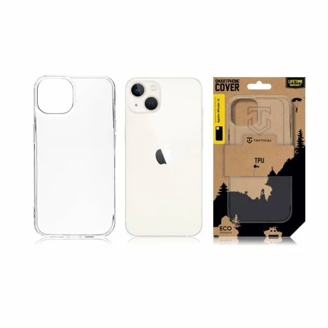 Husă Tactical TPU pentru iPhone 13 - Transparent