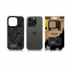 Husă Tactical Camo Troop pentru iPhone 15 Pro - Negru (Black)