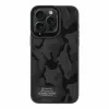 Husă Tactical Camo Troop pentru iPhone 15 Pro Max - Negru (Black)