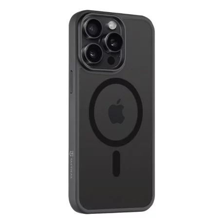 Husă Tactical MagForce (MagSafe) Hyperstealth pentru iPhone 15 Pro Max - Negru (Asphalt)