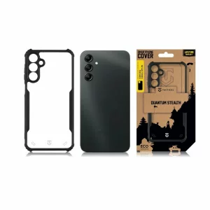 Husă Tactical Quantum Stealth pentru Samsung Galaxy A15 / A15 5G - Transparent / Negru (Clear / Black)