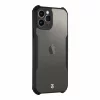 Husă Tactical Quantum Stealth pentru iPhone 12 Pro - Transparent / Negru (Clear / Black)