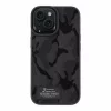 Husă Tactical Camo Troop pentru iPhone 15 - Negru (Black)