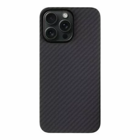 Tactical Husă Tactical MagForce (MagSafe) Aramid pentru iPhone 15 Pro Max - Negru