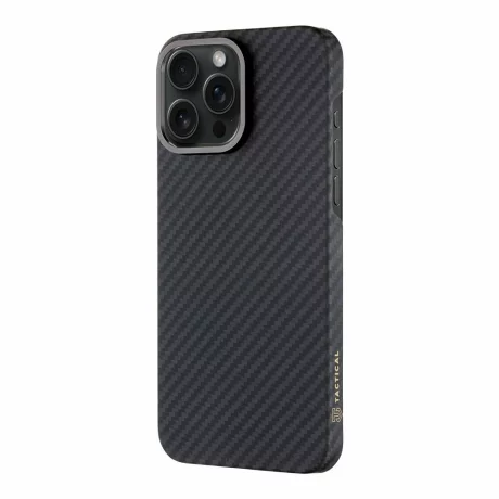 Tactical Husă Tactical MagForce (MagSafe) Aramid pentru iPhone 15 Pro Max - Negru